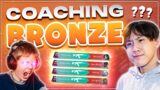 I Coached a Bronze Player Who Destroyed his PC.. (Valorant)
