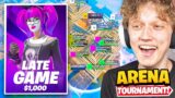 I Hosted a LATE GAME ARENA Tournament in Fortnite… (super STACKED!)