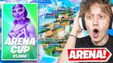 I Hosted an ARENA Tournament for $100 in Fortnite… (best pros only)