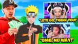 I Surprised My Brothers With The NEW NARUTO Skin In Fortnite!