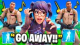 I Trolled My Girlfriend With The GHOST BUSTERS Emote… (Fortnite)