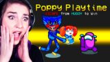 I play the NEW POPPY PLAYTIME MOD in AMONG US!