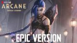 League of Legends: Arcane – Enemy | EPIC ORCHESTRAL VERSION (Imagine Dragons Cover)