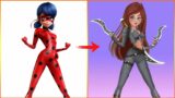 Miraculous Ladybug Transform into Katarina League of Legends || Miraculous Glow Up