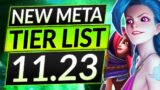 NEW 11.23 Champions TIER LIST – BEST and WORST Picks of the NEW META – LoL Guide