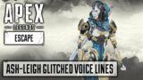NEW Ash X Leigh All Glitched Voice Lines – Apex Legends