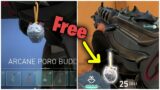 *NEW* How to get the Free Arcane Poro Gun Buddy | RiotxArcane Event Guide