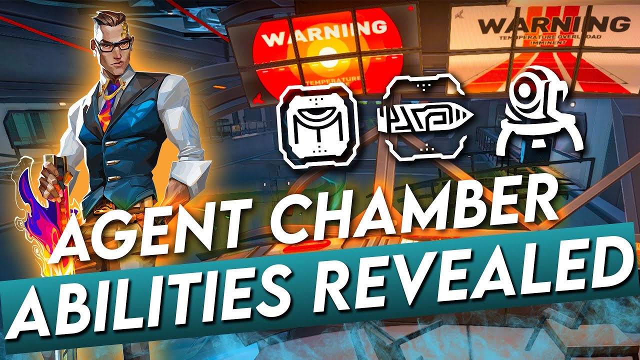 *NEW* VALORANT AGENT "CHAMBER" Abilities & Meta Game videos