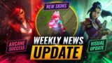NEWS UPDATE: CAITLYN VGU + Arcane HYPE & MORE – League of Legends Season 11