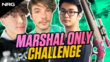 NRG Valorant Does the Marshall Only Challenge | Flexinja, s0m, Shanks