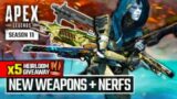 New Apex Legends Weapons and Nerfs (Free Heirloom)