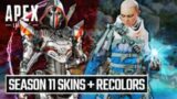 New Skins And Recolors In Apex Legends Season 11 (Battlepass Giveaway)