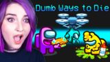 Playing the NEW DUMB WAYS TO DIE MOD in AMONG US!