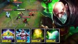 RAID BOSS SINGED CAN LITERALLY 1V4 WITH EASE (SO MANY SHIELDS) – League of Legends