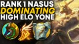 Rank 1 Nasus Dominates High Elo Yone Top! | Carnarius | League of Legends