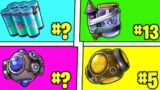 Ranking Every Throwable Item In Fortnite From Worst To Best