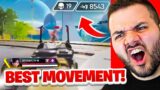 Reacting to THE BEST MOVEMENT PLAYER in Apex Legends