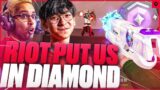 Riot Put the Sentinels in EU DIAMOND ELO… LOL 13-0?! | SEN ShahZaM