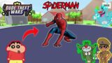 Shinchan Become Spider-Man in Dude Theft Wars | Sasti wali GTA V | Surjo Gamer