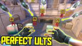 THE POWER OF PERFECT ULTIMATES #9 – 200 IQ Tricks & Combos – VALORANT