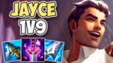 THIS IS HOW YOU CAN CARRY 1V9 WITH JAYCE! | CHALLENGER JAYCE TOP GAMEPLAY | Patch 11.22 S11