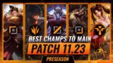 TOP 3 PRESEASON Champions To MAIN For EVERY ROLE in Patch 11.23 – League of Legends