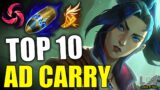 Top 10 Best ADC Champions Preseason 2022 – League of Legends | LoL ADC Montage