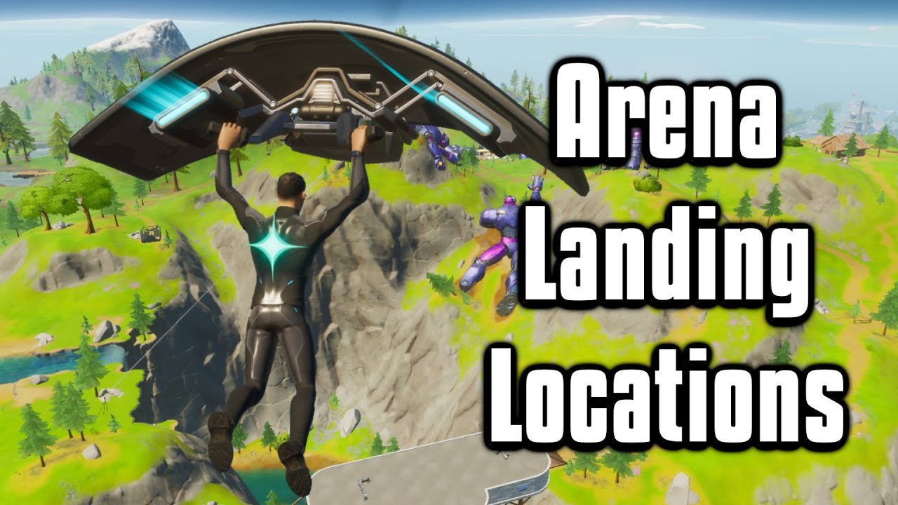 Top 8 Landing Spots For Arena + Tournaments! Fortnite Battle Royale Game videos