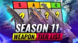 ULTIMATE SEASON 11 WEAPON TIER LIST! (Apex Legends) [Season 11 Which Guns to Use!] (Storm Point)
