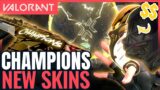 VALORANT | NEW CHAMPIONS 2021 Skins – New Bundle & Free Cosmetics (How To Get Them)