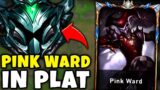 WHEN PINK WARD PLAYS IN PLATINUM ELO!! – League of Legends