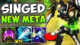 WHY JUNGLE SINGED IS BETTER IN SEASON 12 (NEW META IS HERE) – League of Legends