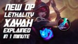 Why Is Lethality Xayah Suddenly So Broken? – Explained In 60 Seconds – League of Legends #shorts