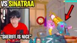 "NEW SHERIFF IS NICE" – TENZ ABOUT NEW ARCANE SKINS!! TENZ PLAYING AGAINST SINATRAA!! (VALORANT)