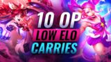 10 Most OP LOW ELO Carries for Season 12 – League of Legends Patch 11.24b