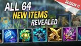 ALL 64 NEW ITEMS REVEALED! LEAGUE OF LEGENDS SEASON 11