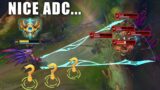 AMAZING POWER OF ADC IN LEAGUE OF LEGENDS…