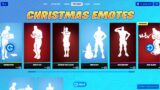 All Christmas Emotes Fortnite Item Shop & Locker Preview! Every Christmas Emote