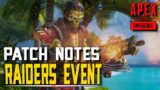 Arc Star buff nerf Patch Notes Raiders Collection Event Apex Legends Season 11