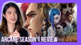 Arcane is out of this world | League of Legends Netflix Show | Lady Rei