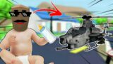 BABY JACK STEALING MILITARY HELICOPTER | DUDE THEFT WARS | SASTI GTA V | GAMEPLAY#120 | GamerzZuana