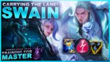 CARRYING THE LANE! SWAIN! – Training for Master | League of Legends