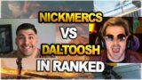 DALTOOSH's team vs NICKMERCS's team in ranked |  PERSPECTIVE ( apex legends )