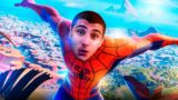 Danny Aarons becomes Spiderman in Fortnite!