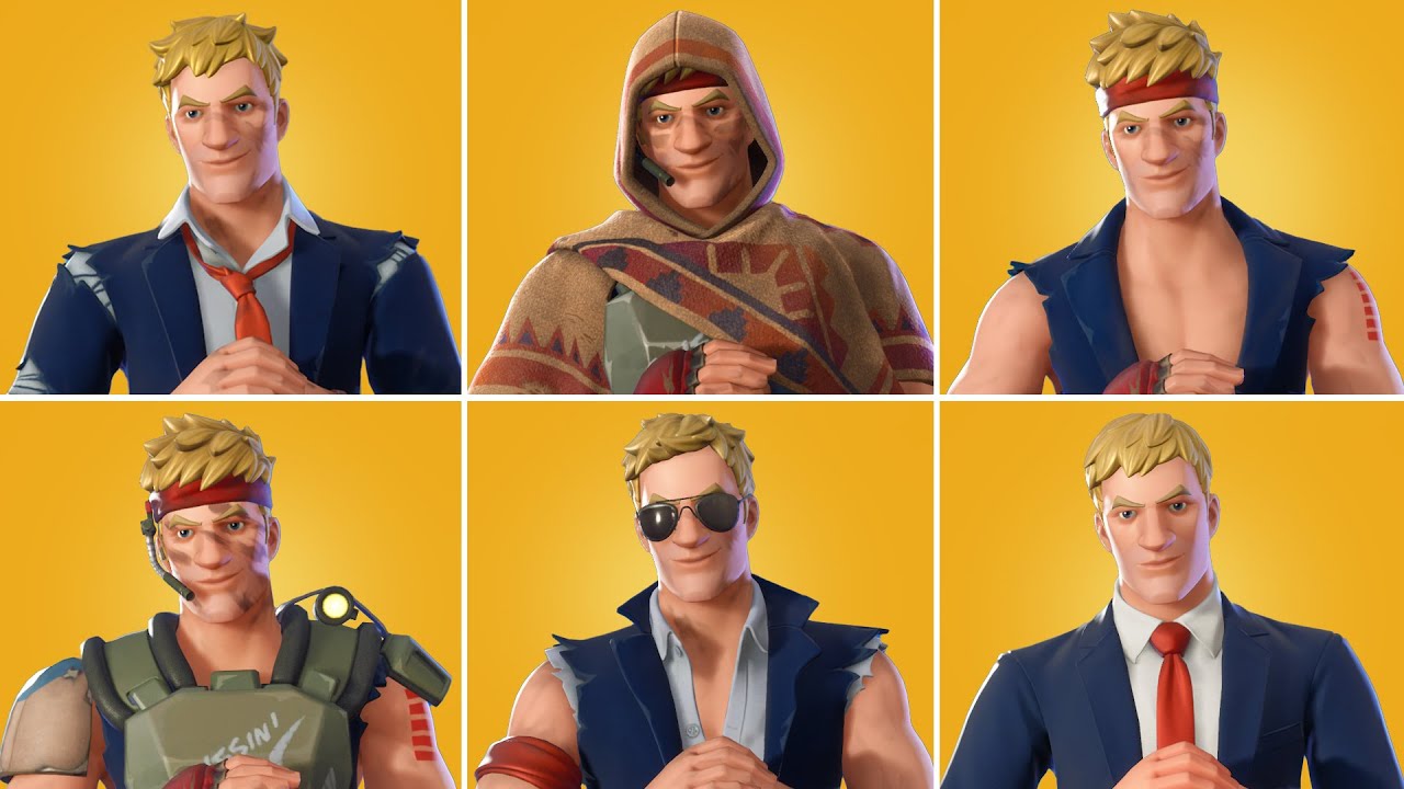 Fortnite All Agent Jones Styles (How to Unlock All Agent Jonesy) Game videos