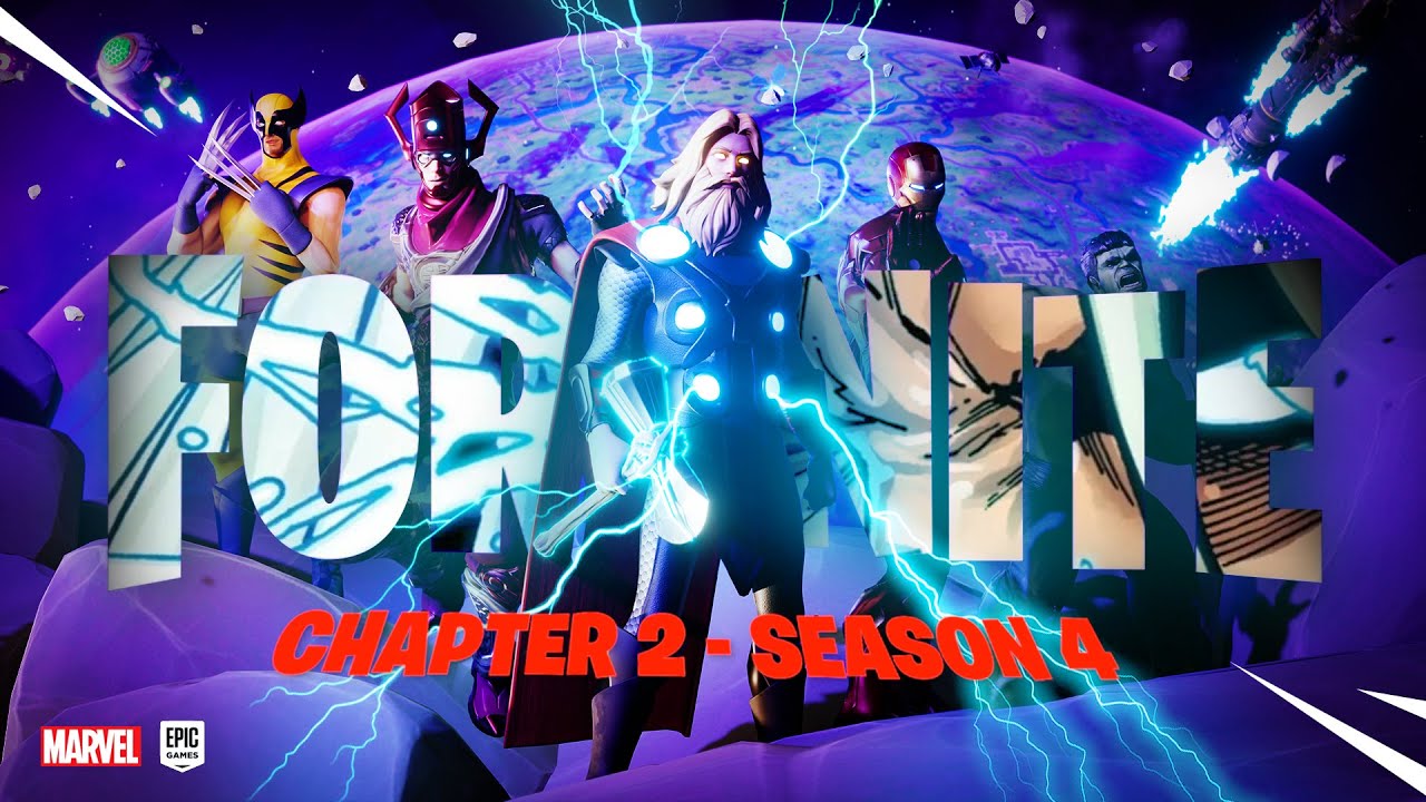 Fortnite Chapter 2 Season 4 Marvel Battle Pass Trailer Game videos