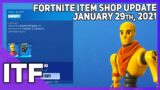 Fortnite Item Shop DUMMY IS BACK! [January 29th, 2021] (Fortnite Battle Royale)
