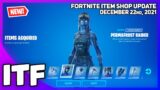 Fortnite Item Shop *NEW* BLACK ICE LEGENDS BUNDLE! [December 22nd, 2021] (Fortnite Battle Royale)