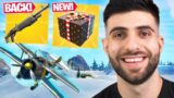 Fortnite's WINTER UPDATE is HERE! (Pumps Unvaulted, Planes and MORE!)