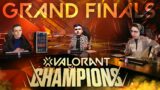 GRAND FINALS! GAMBIT vs ACEND | Valorant Champions Watch Party! ft. Shroud & Just9n